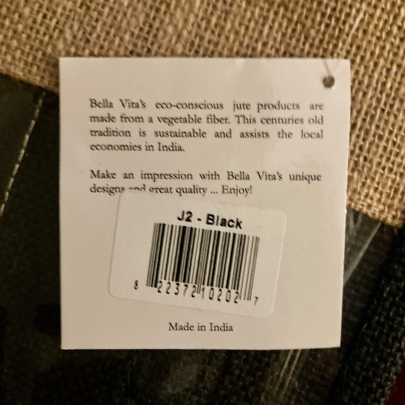 Jute wine traveler gift bag - Picture 4 of 4